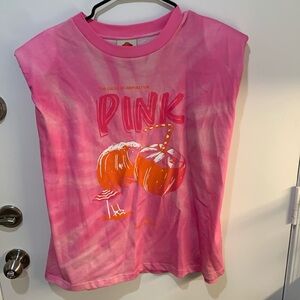 Farm Rio Pink t-shirt Size XL never worn